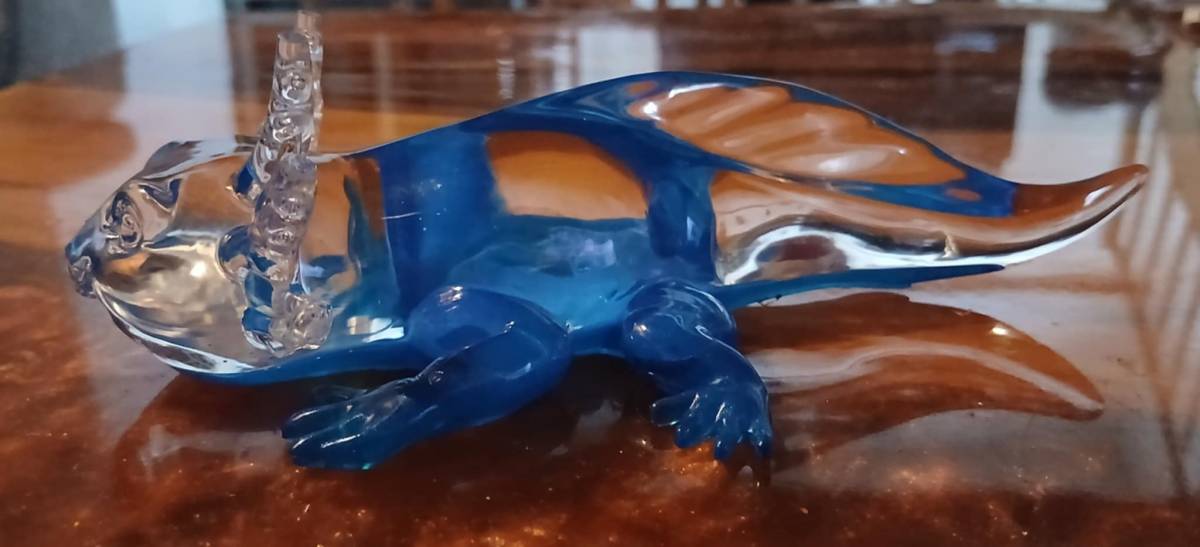 Axolotl bleu
