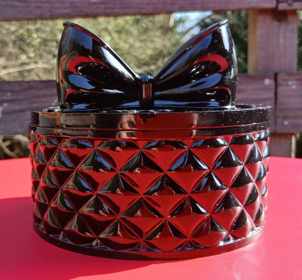 Boite décorative nœud