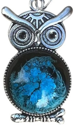 Pendentif hibou des abysses
